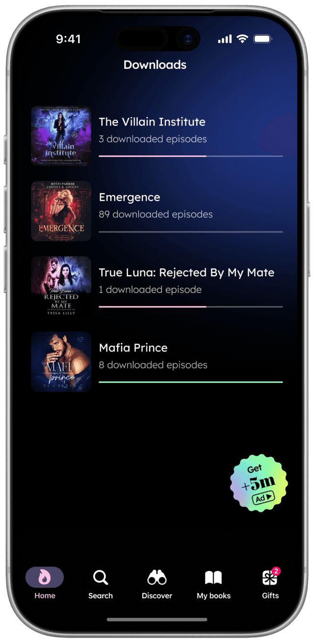 Offline Mode — downloads library