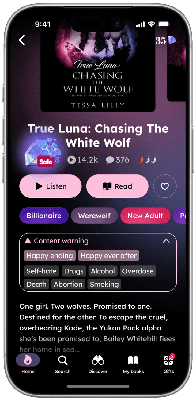 Trigger warnings — expanded content warnings
