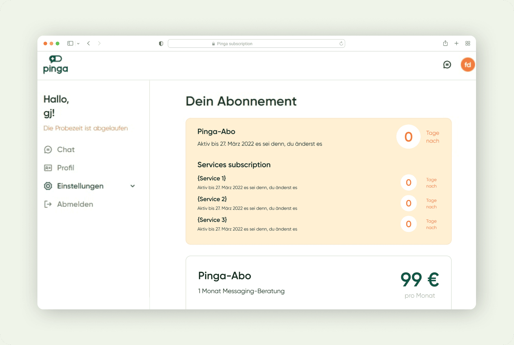 The confusing subscription screen — unclear limits and hidden cancellation